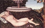CRANACH, Lucas the Elder The Nymph of the Fountain fdg China oil painting reproduction